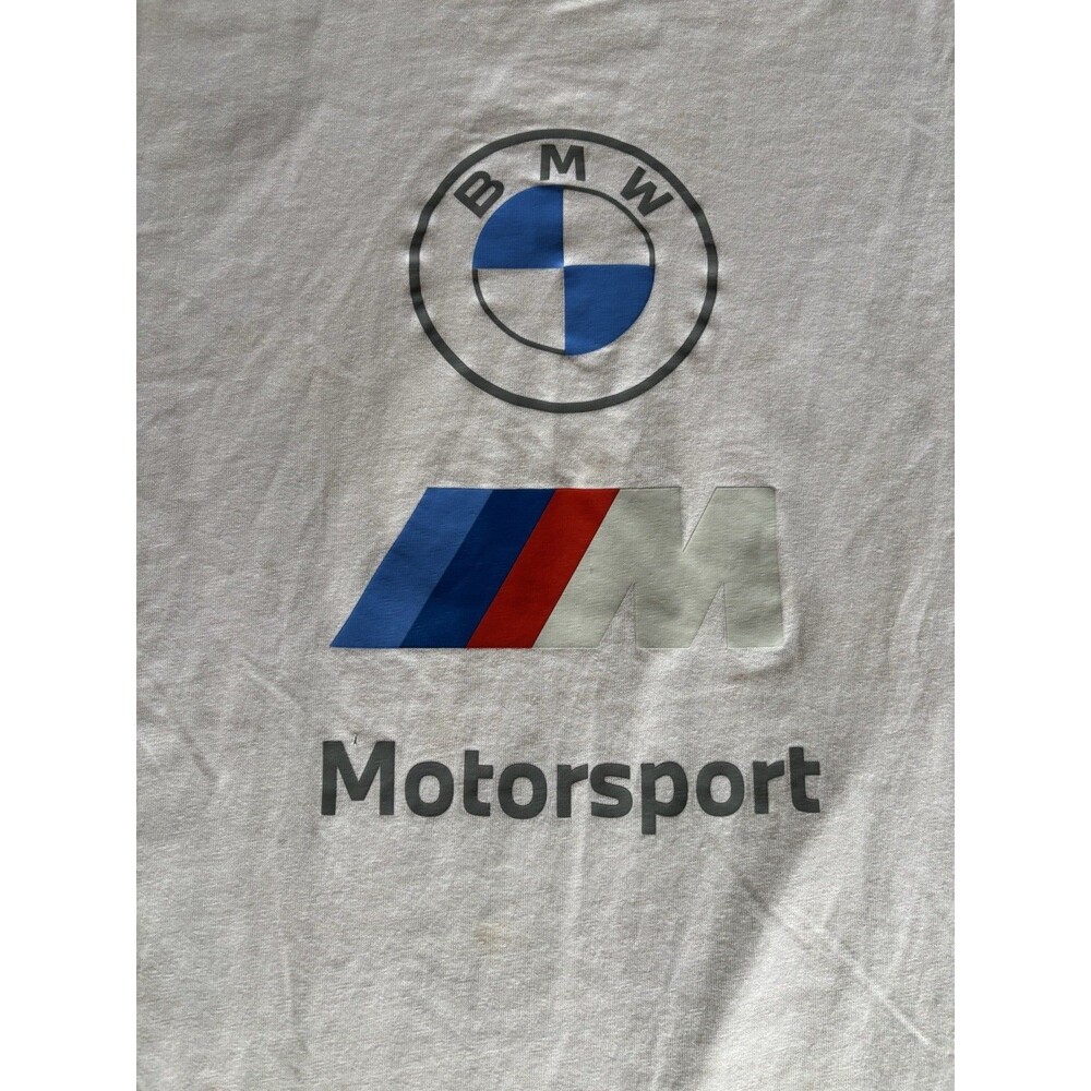 white Puma BMW Motorsport T-shirt in size Medium. - Picture 1 of 6